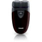 Philips PQ206/18 rasoio elettrico Rotazione Nero, Bordeaux