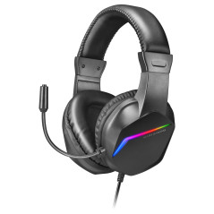 Mars Gaming MH122 cuffia e auricolare Cablato A Padiglione USB tipo A Nero