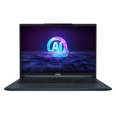 MSI Stealth 16 AI Studio A1VHG-036ES Intel Core Ultra 9 185H Computer portatile 40,6 cm (16") UHD+ 32 GB DDR5-SDRAM 1 TB SSD