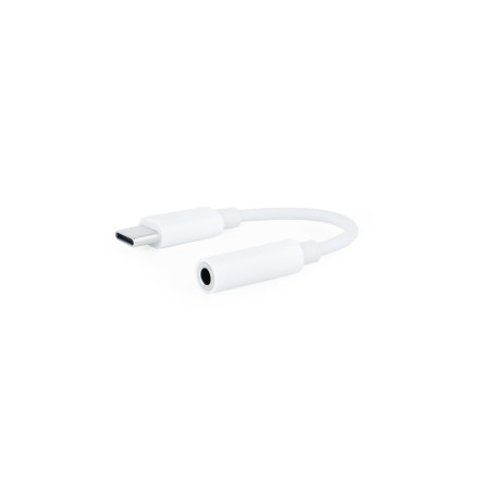Nanocable 10.24.1205-W audio cable 4.33" (0.11 m) 3.5mm USB Type-C White