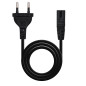 Cable alimentacion tipo philip nanocable 1.5m negro cee7 - 16 - m - c7 - h Cable alimentacion tipo philip nanocable 1.5m negro cee7 - 16 - m - c7 - h