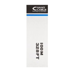 Nanocable 10.20.0502 networking cable Gray 3937" (100 m) Cat6e U UTP (UTP)