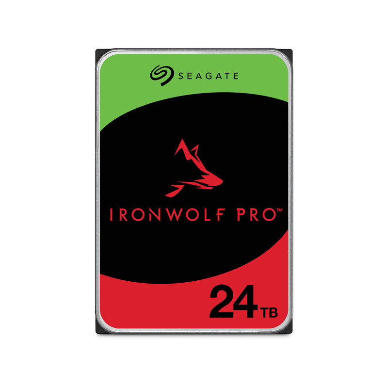 Seagate IronWolf Pro ST24000NT002 internal hard drive 24 TB 7200 RPM 512 MB 3.5" Serial ATA III