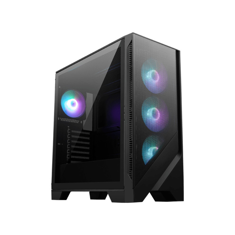 MSI MAG FORGE 320R AIRFLOW computer case Micro Tower Nero, Trasparente MSI MAG FORGE 320R AIRFLOW computer case Micro Tower Nero, Trasparente