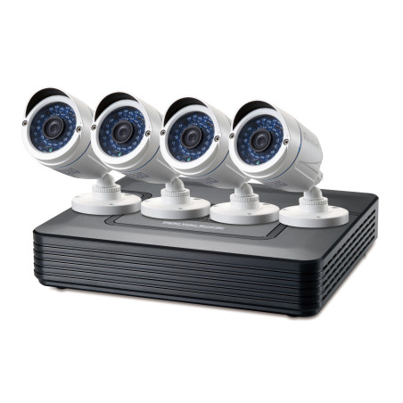 LevelOne DSK-4001 video surveillance kit Wired 4 channels