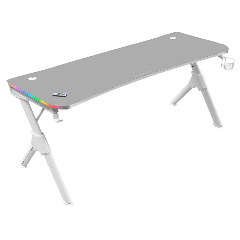 Mars Gaming MGDXLRGBW computer desk White