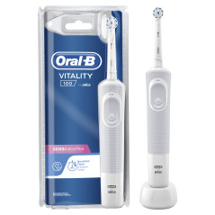 Oral-B Vitality 100 Ultrathin Adult Rotating-oscillating toothbrush White