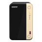 QNAP TS-264 NAS Tower Intel® Celeron® N5095 8 GB 16 TB HDD QNAP QTS Black, Gold