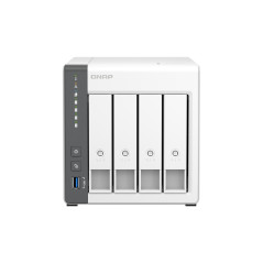QNAP TS-433 NAS Tower Cortex-A55 4 GB 32 TB HDD QNAP Turbo System White