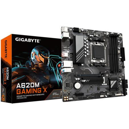 GIGABYTE A620M GAMING X motherboard AMD A620 Socket AM5 micro ATX