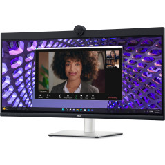 DELL P Series P3424WEB computer monitor 34.14" 3440 x 1440 pixels 4K Ultra HD LCD Black