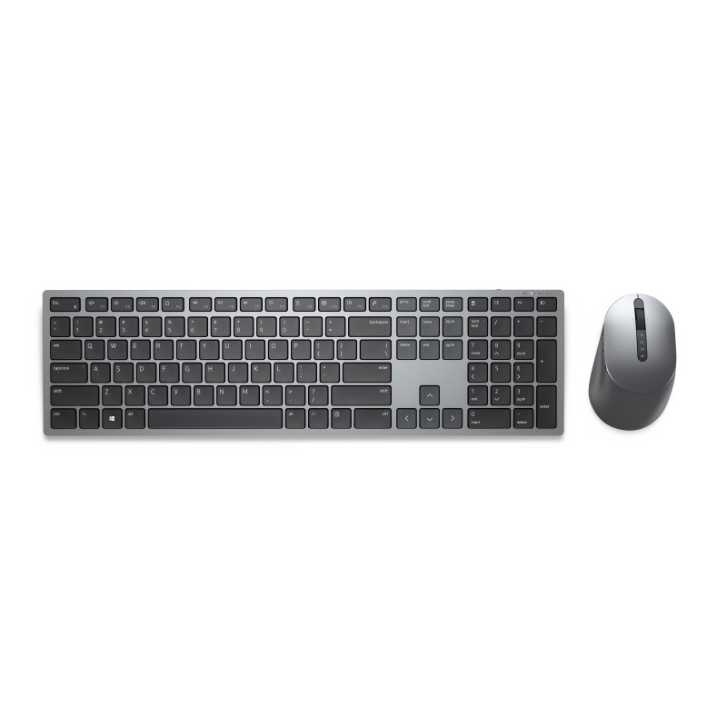 DELL KM7321W tastiera Mouse incluso Ufficio RF senza fili + Bluetooth QWERTY Spagnolo Grigio, Titanio DELL KM7321W tastiera Mouse incluso Ufficio RF senza fili + Bluetooth QWERTY Spagnolo Grigio, Titanio