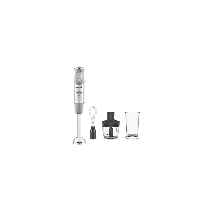 Moulinex Quickchef 0,8 L Frullatore ad immersione 1000 W Grigio, Acciaio inox Moulinex Quickchef 0,8 L Frullatore ad immersione 1000 W Grigio, Acciaio inox