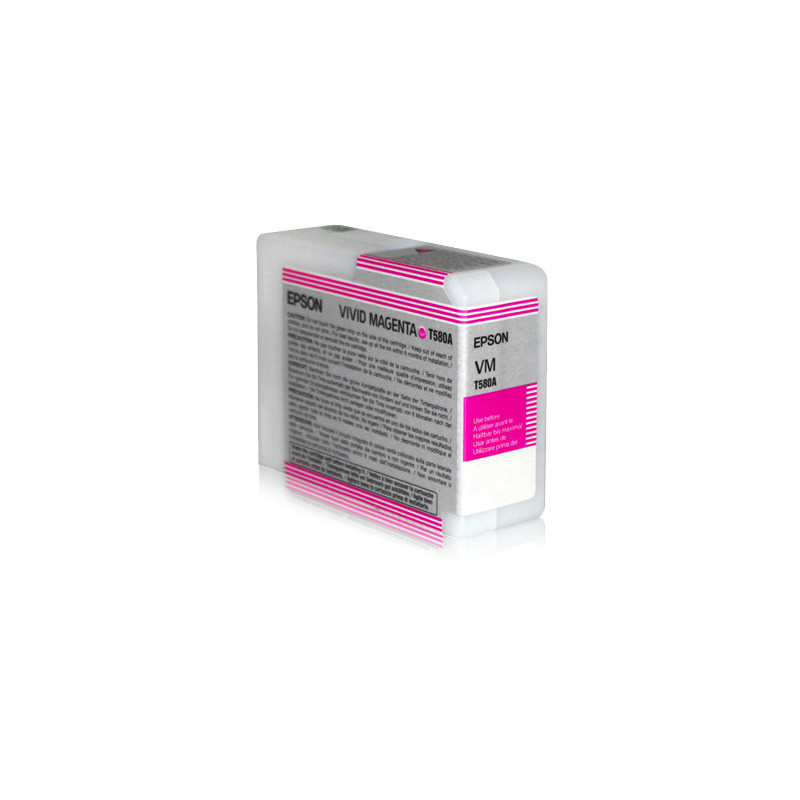 Epson T580A00 ink cartridge 1 pc(s) Original Vivid magenta