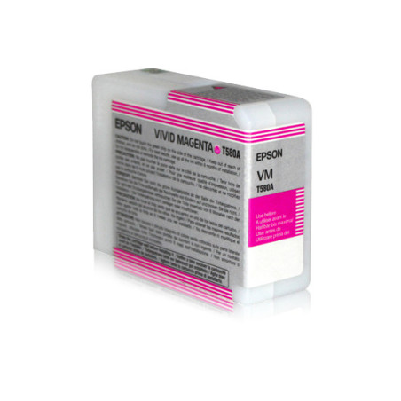 Epson T580A00 ink cartridge 1 pc(s) Original Vivid magenta