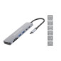 Conceptronic DONN28G laptop dock/port replicator Wired USB 3.2 Gen 1 (3.1 Gen 1) Type-C Gray Conceptronic DONN28G laptop dock/port replicator Wired USB 3.2 Gen 1 (3.1 Gen 1) Type-C Gray