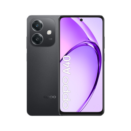OPPO A40 6.67" Dual SIM Android 14 4G USB Type-C 6 GB 128 GB 5100 mAh Black