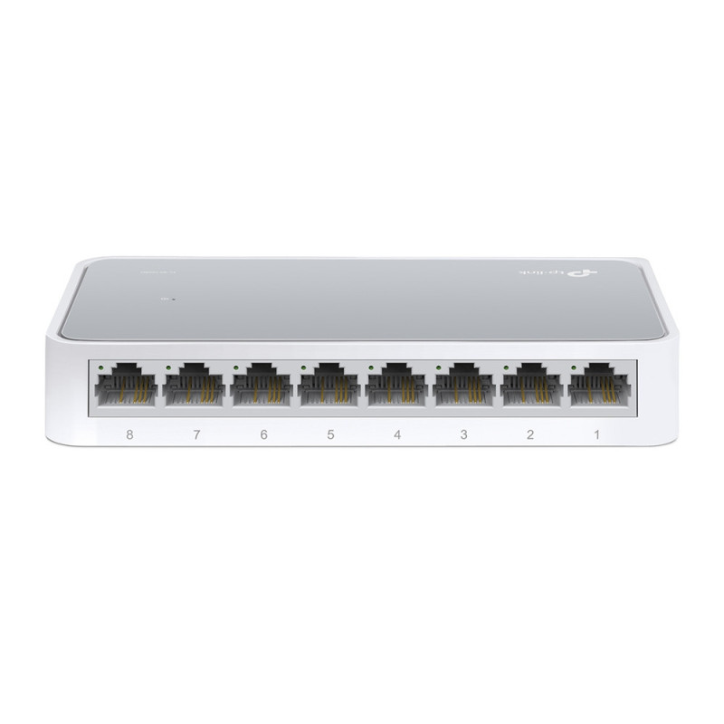 TP-Link TL-SF1008D switch di rete Non gestito Fast Ethernet (10/100) Bianco TP-Link TL-SF1008D switch di rete Non gestito Fast Ethernet (10/100) Bianco