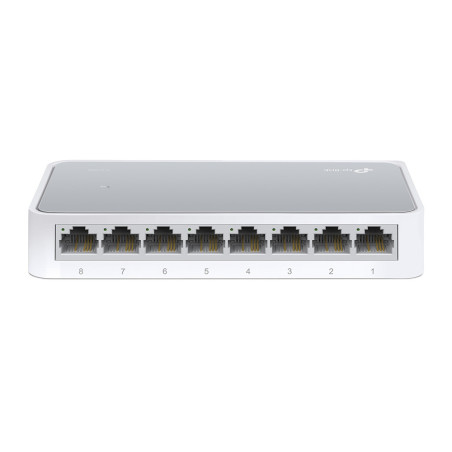TP-Link TL-SF1008D Unmanaged Fast Ethernet (10 100) White