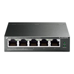 TP-Link TL-SG105PE network switch Managed L2 Gigabit Ethernet (10 100 1000) Power over Ethernet (PoE) Black