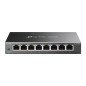 TP-Link TL-SG108E switch di rete Gestito L2 Gigabit Ethernet (10/100/1000) Nero