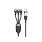 Conceptronic ETTA06B15 USB cable USB 2.0 59.1" (1.5 m) USB C USB C/Micro-USB B/Lightning Black Conceptronic ETTA06B15 USB cable USB 2.0 59.1" (1.5 m) USB C USB C/Micro-USB B/Lightning Black