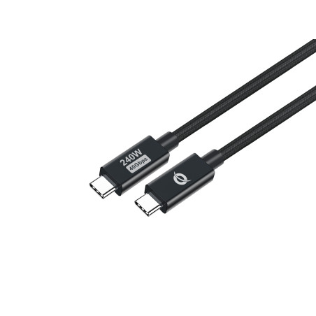 Conceptronic ETTA04B20 USB cable USB4 Gen 3x2 78.7" (2 m) USB C Black