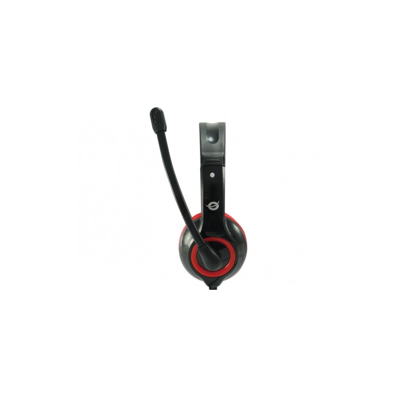 Conceptronic CCHATSTARU2R cuffia e auricolare Cablato A Padiglione Musica e Chiamate USB tipo A Rosso Conceptronic CCHATSTARU2R cuffia e auricolare Cablato A Padiglione Musica e Chiamate USB tipo A Rosso