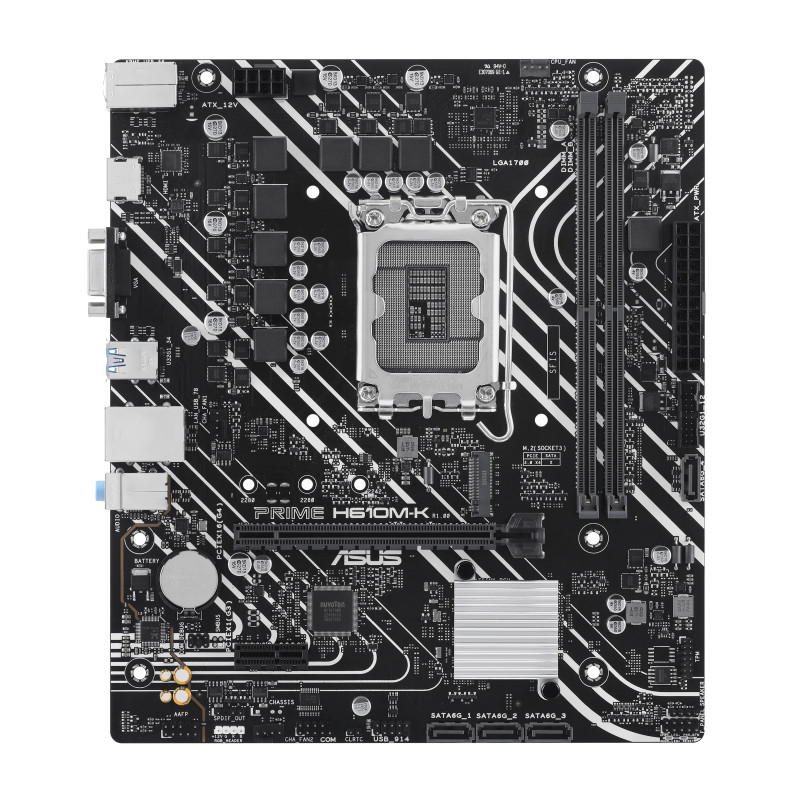 ASUS Prime H610M-K Intel H610 LGA 1700 micro ATX ASUS Prime H610M-K Intel H610 LGA 1700 micro ATX