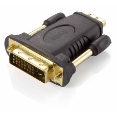 Equip 118908 cable gender changer DVI (24+1) HDMI A Black