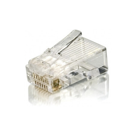 Equip 121143 wire connector RJ-45 Transparent