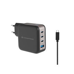 Conceptronic ALTHEA18B mobile device charger Universal Black AC Fast charging Indoor
