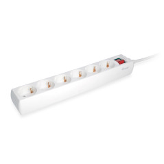 Equip 245552 prolunghe e multiple 1,5 m 6 presa(e) AC Interno Bianco
