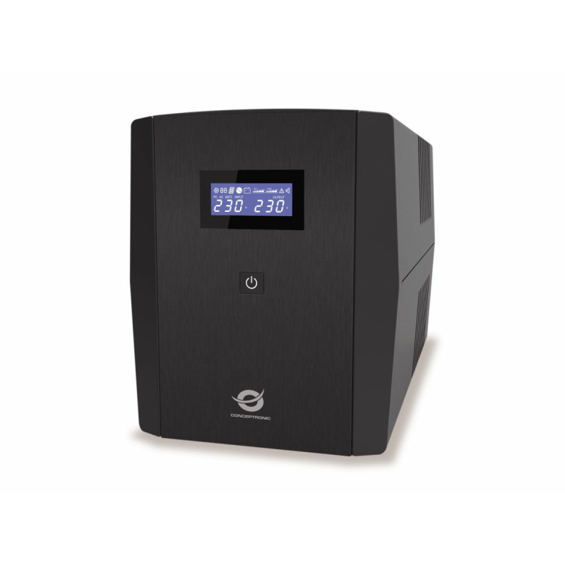 Conceptronic ZEUS08E uninterruptible power supply (UPS) Line-Interactive 1.5 kVA 900 W 6 AC outlet(s)