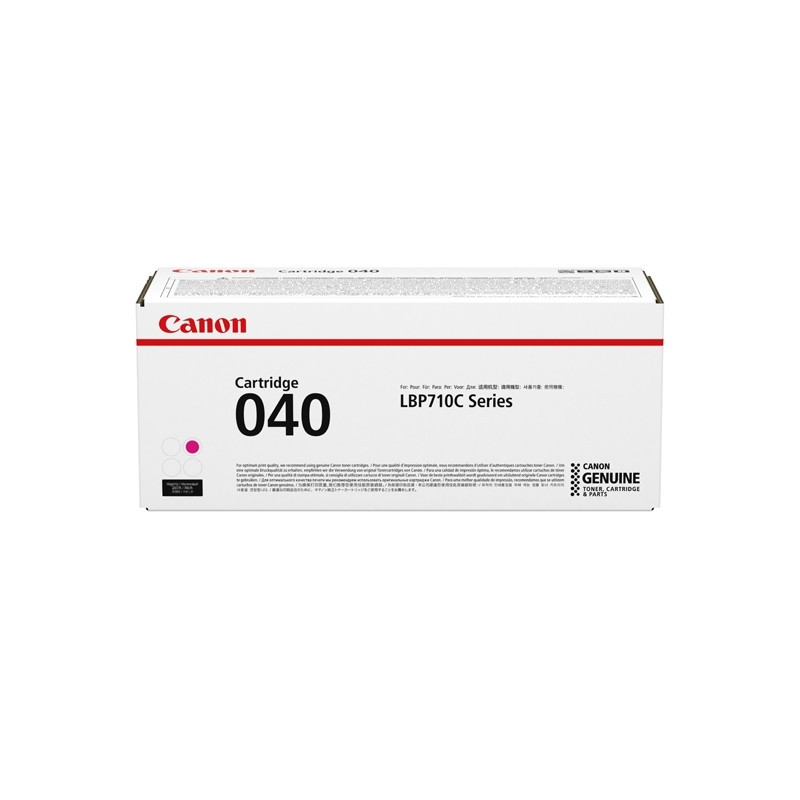 Canon 040 toner cartridge 1 pc(s) Original Magenta Canon 040 toner cartridge 1 pc(s) Original Magenta
