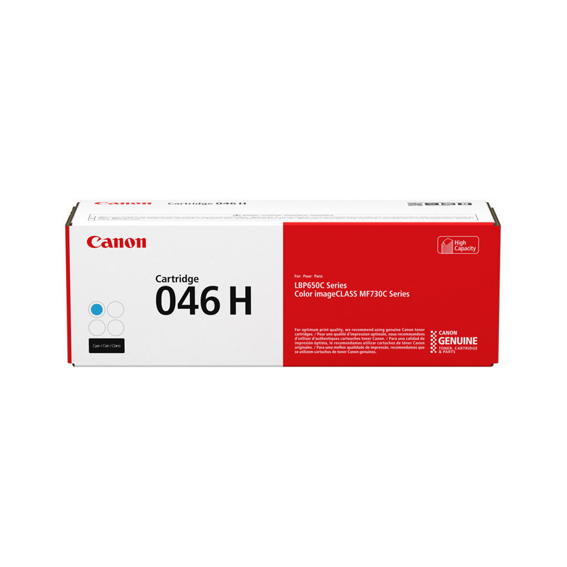 Canon 046 H toner cartridge 1 pc(s) Original Cyan Canon 046 H toner cartridge 1 pc(s) Original Cyan