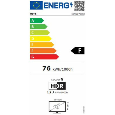 Smart TV Metz 55MQD7500Z 4K Ultra HD 55" QLED