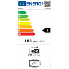 Smart TV Hisense 100E7NQ 100" QLED 4K Ultra HD