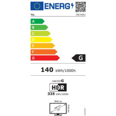 Smart TV TCL 75C745 4K Ultra HD 75" HDR QLED AMD Freeze