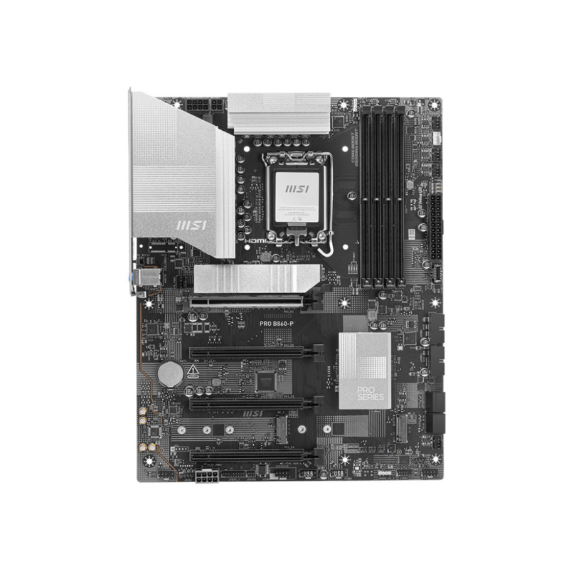 MSI PRO B860-P motherboard Intel B860 LGA 1851 (Socket V1) ATX MSI PRO B860-P motherboard Intel B860 LGA 1851 (Socket V1) ATX
