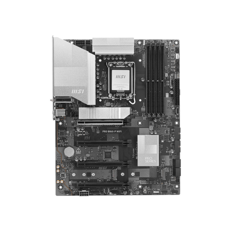 MSI PRO B860-P WIFI scheda madre Intel B860 LGA 1851 (Socket V1) ATX MSI PRO B860-P WIFI scheda madre Intel B860 LGA 1851 (Socket V1) ATX