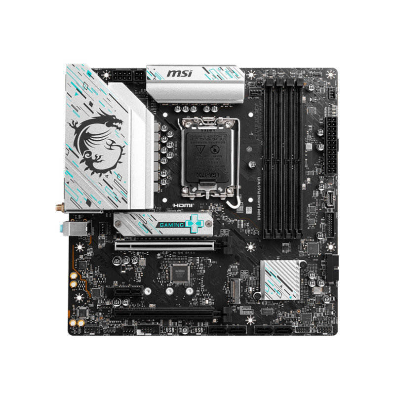MSI B760M GAMING PLUS WIFI scheda madre Intel B760 LGA 1700 micro ATX MSI B760M GAMING PLUS WIFI scheda madre Intel B760 LGA 1700 micro ATX