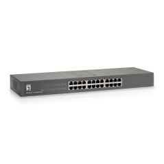 LevelOne GSW-2457 network switch Unmanaged Gigabit Ethernet (10 100 1000) Black