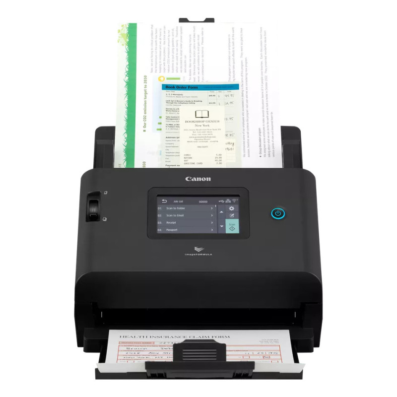 Canon DR-S350NW Scanner ADF 600 x 600 DPI A4 Nero Canon DR-S350NW Scanner ADF 600 x 600 DPI A4 Nero