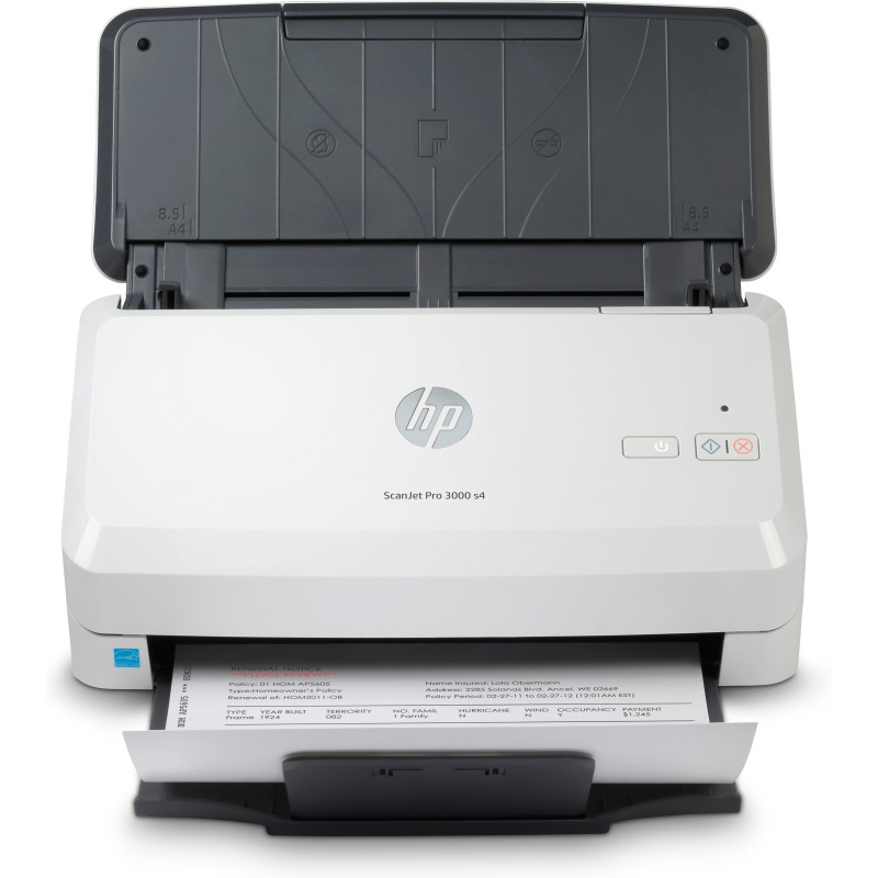 HP ScanJet Pro 3000 s4 Sheet-fed scanner 600 x 600 DPI A4 Black, White HP ScanJet Pro 3000 s4 Sheet-fed scanner 600 x 600 DPI A4 Black, White