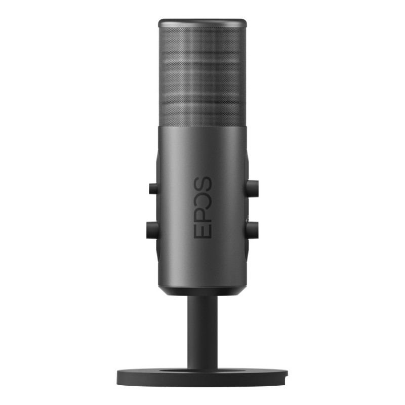 Microfono streaming epos b20 gris usb tipo c - jack 3.5mm - incluye soporte - 48khz Microfono streaming epos b20 gris usb tipo c - jack 3.5mm - incluye soporte - 48khz