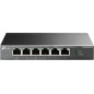 TP-Link TL-SG1006PP network switch Unmanaged Gigabit Ethernet (10/100/1000) Power over Ethernet (PoE) Gray TP-Link TL-SG1006PP network switch Unmanaged Gigabit Ethernet (10/100/1000) Power over Ethernet (PoE) Gray