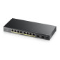Zyxel GS1100-10HP v2 Non gestito Gigabit Ethernet (10/100/1000) Supporto Power over Ethernet (PoE) Nero Zyxel GS1100-10HP v2 Non gestito Gigabit Ethernet (10/100/1000) Supporto Power over Ethernet (PoE) Nero
