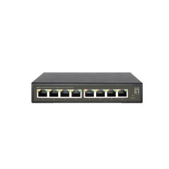 LevelOne GES-2108 network switch Managed L2 Gigabit Ethernet (10 100 1000) Black