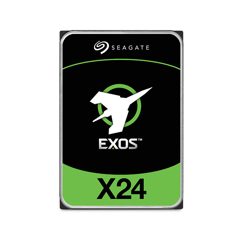 Seagate Exos X24 internal hard drive 24 TB 7200 RPM 512 MB 3.5" Serial ATA Seagate Exos X24 internal hard drive 24 TB 7200 RPM 512 MB 3.5" Serial ATA